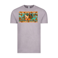 Vintage Zinc Fall coop animals pumpkin Vintage Tee - Artiststas