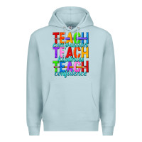 Blue Mist teach compassion teach kindness teach confidence Premium Hoodie - texasbilliewilder