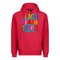 Cardinal teach compassion teach kindness teach confidence Premium Hoodie - texasbilliewilder