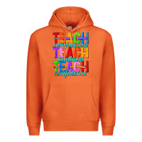Carrot teach compassion teach kindness teach confidence Premium Hoodie - texasbilliewilder