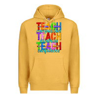 Mustard teach compassion teach kindness teach confidence Premium Hoodie - texasbilliewilder