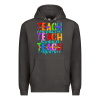 Smoke teach compassion teach kindness teach confidence Premium Hoodie - texasbilliewilder