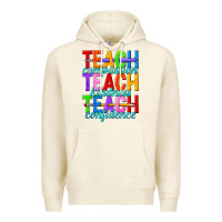 Tofu teach compassion teach kindness teach confidence Premium Hoodie - texasbilliewilder