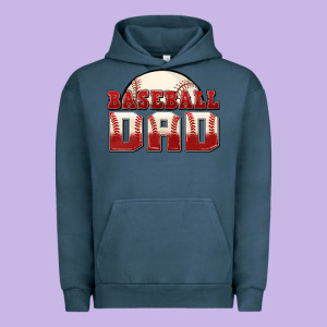 Baseball Dad Urban Hoodie Designed By Zillion Design Studio