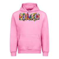 Fuchsia Pink pride human Urban Hoodie - texasbilliewilder
