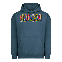 Pigment Midnight Navy pride human Urban Hoodie - texasbilliewilder