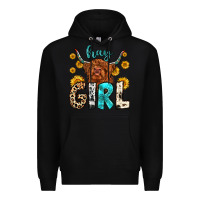 Black hay girl Premium Hoodie - Zillion Design Studio