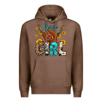 Chestnut hay girl Premium Hoodie - Zillion Design Studio