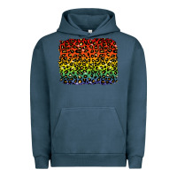 Pigment Midnight Navy pride leopard background lgbt Urban Hoodie - texasbilliewilder
