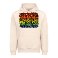 Sandshell pride leopard background lgbt Urban Hoodie - texasbilliewilder
