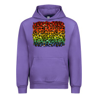 Tulip pride leopard background lgbt Urban Hoodie - texasbilliewilder