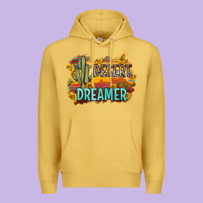 Desert Dreamer Premium Hoodie Designed By Zillion Design Studio