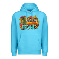 Ocean Blue desert dreamer Premium Hoodie - Zillion Design Studio