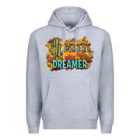 Heather Grey desert dreamer Premium Hoodie - Zillion Design Studio