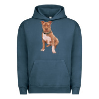 Brown Pitbull Urban Hoodie | Teevron