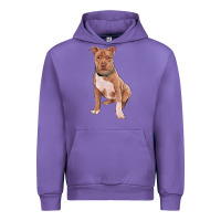 Tulip Brown Pitbull Urban Hoodie - RanaPortraitStore