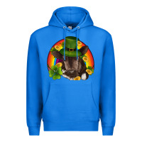 True Royal st patricks day baby cow shamrock rainbow gold Premium Hoodie - RanaPortraitStore