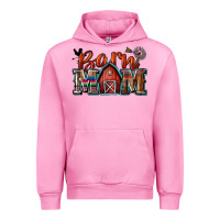 Fuchsia Pink barn mom Urban Hoodie - Zillion Design Studio