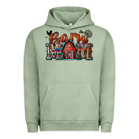Pigment Oil Green barn mom Urban Hoodie - Zillion Design Studio