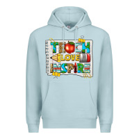 Blue Mist teach love inspire Premium Hoodie - texasbilliewilder