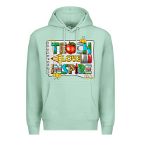 Seafoam teach love inspire Premium Hoodie - texasbilliewilder