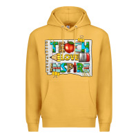 Mustard teach love inspire Premium Hoodie - texasbilliewilder