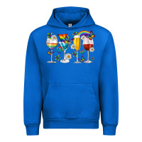 Cobalt pride lgbtq wine cups and glasses Urban Hoodie - texasbilliewilder