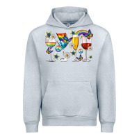 Heather Grey pride lgbtq wine cups and glasses Urban Hoodie - texasbilliewilder