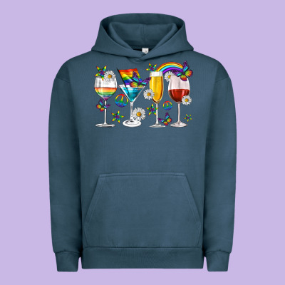 Urban Hoodie pride lgbtq wine cups and glasses