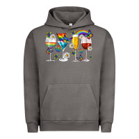 Pigment Tornado pride lgbtq wine cups and glasses Urban Hoodie - texasbilliewilder
