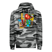 Slate Camo teach love inspire teacher Premium Hoodie - texasbilliewilder