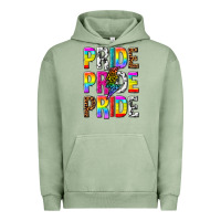Pigment Oil Green pride pride pride Urban Hoodie - texasbilliewilder