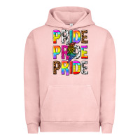 Pigment Salmon pride pride pride Urban Hoodie - texasbilliewilder
