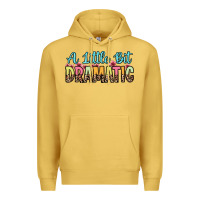 Antique Gold a little bit dramatic Premium Hoodie - Zillion Design Studio