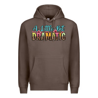 Coffee a little bit dramatic Premium Hoodie - Zillion Design Studio