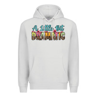 Dove Grey a little bit dramatic Premium Hoodie - Zillion Design Studio