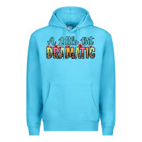 Ocean Blue a little bit dramatic Premium Hoodie - Zillion Design Studio