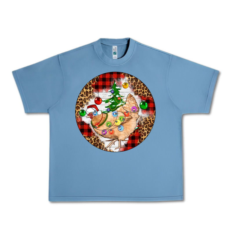 Christmas Chicken Urban Heavy Tee by Artiststas | Teevron