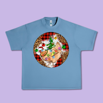 Christmas Chicken Urban Heavy Tee Designed By Artiststas