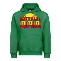 Emerald softball dad Urban Hoodie - Zillion Design Studio