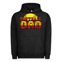 Pigment Black softball dad Urban Hoodie - Zillion Design Studio