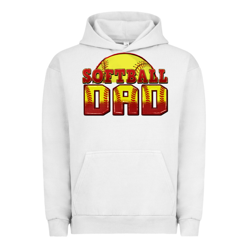 Softball Dad Urban Hoodie by Zillion Design Studio | Teevron