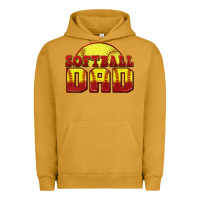 Pigment Peanut Butter softball dad Urban Hoodie - Zillion Design Studio