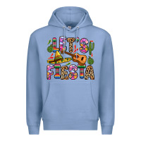 Colony Blue let s fiesta Premium Hoodie - Zillion Design Studio