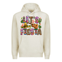Oatmeal Heather let s fiesta Premium Hoodie - Zillion Design Studio