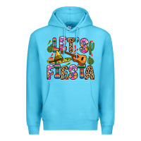 Ocean Blue let s fiesta Premium Hoodie - Zillion Design Studio