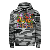 Slate Camo let s fiesta Premium Hoodie - Zillion Design Studio
