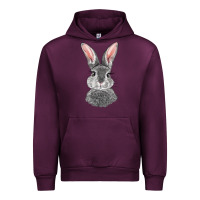 Bunny Face Urban Hoodie | Teevron