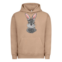 Pigment Burro Bunny Face Urban Hoodie - RanaPortraitStore