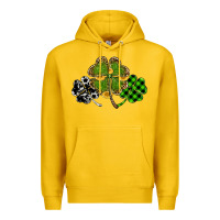 Lemon st patricks day shamrock gold Premium Hoodie - RanaPortraitStore